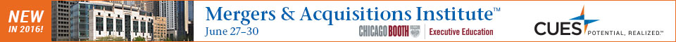 CUES Mergers & Acquisitions Institute