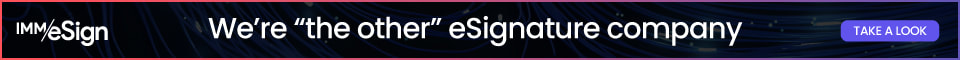 IMM/eSign -- We're the other eSignature company